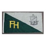 Farmhouse Embroidered Flag